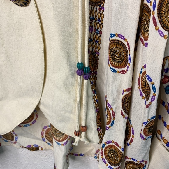 SOLD❣️❣️Vintage 80s/90s Componix Western Beaded/Tasseled Shirt Jacket✨ - Picture 5 of 9